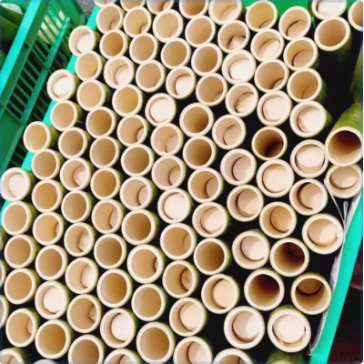 批发新鲜竹筒模具现砍竹子制作竹筒粽子模型摆摊商用家用竹筒蒸筒图4