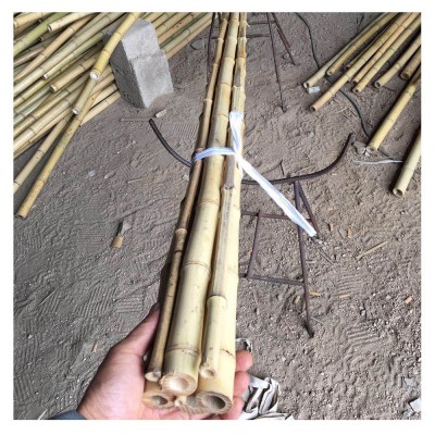 安吉厂家 毛竹子竹条建筑温室大棚菜架长竹竿农业搭架竹杆3米批发图5
