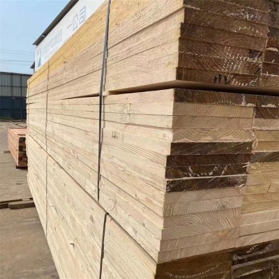 落叶松木跳板工地木板木方支模板建筑工程用方木枕木垫木脚手架板图2