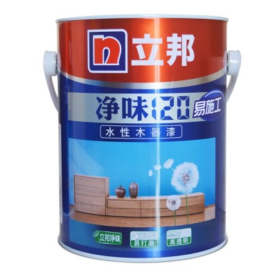 立邦防腐水性木器漆实木旧家具门窗地板翻新透明清面漆净味白底漆图4