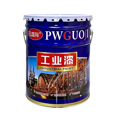国际醇酸调和漆金属机械设备栏杆钢结构防锈漆颜色齐全 单组分油漆图5