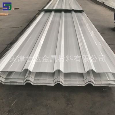天津YX30-207-828型仿古彩钢琉璃瓦 大跨度屋面彩钢压 型瓦楞板图3