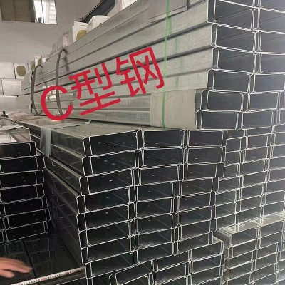 楼承板压型彩钢瓦Z型钢C型钢 镀铝锌开口闭口楼承板C型钢Z型钢图4