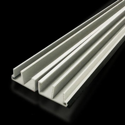 厂家供应PVC挤出异型材塑料门窗导轨型材 软硬共挤塑钢 家具异形材图2