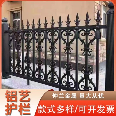 天保宏达 铝合金不锈钢 城市人行道路 安全防护 机非隔离景观护栏图4
