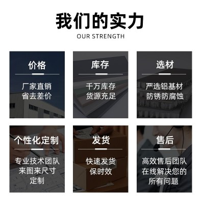 厂家直销铝蜂窝板木纹铝方通全铝蜂窝板厨卫生间客厅室内 蜂窝大板图2