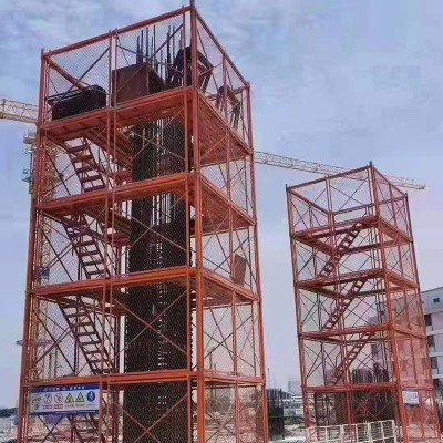 厂家工地施工墩身防护平台 市政桥梁施工安全防护平台 承接工程图4