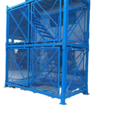 建筑工地基坑防护梯笼路桥施工安全爬梯墩柱盖梁操作平台安全梯笼图5