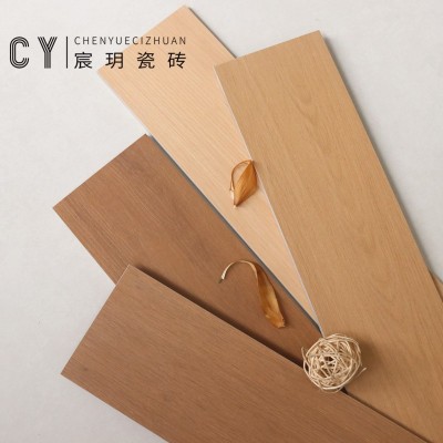 全瓷木纹砖150x900客厅卧室地砖阳台防滑日式仿木地板砖木纹瓷砖图3