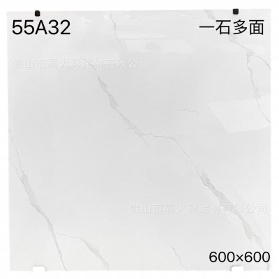 工厂工程600x600mm地板砖客厅卧室厨房瓷砖墙砖室内亮光抛釉砖图5