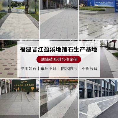 火烧面生态地铺石300*600*18石英砖地砖仿石瓷砖室外别墅 花园庭院图5