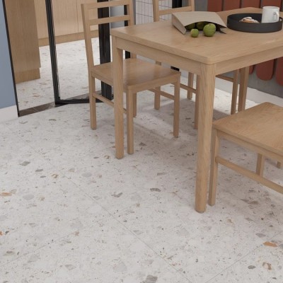 彩色哑光防滑水磨石地砖600x600奶茶店餐厅卫生间瓷砖民宿服装店图4