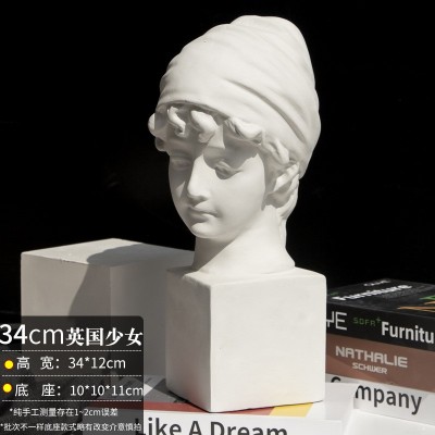 大卫石膏像雕塑摆件玄关客厅样板间装饰婚庆居家美术写生轻 奢创意图4