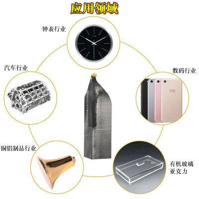 MCD单晶金刚石汽车轮毂刀 铝合金高光镜面钻石车圆弧外R车床刀具图3