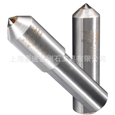 申钻A金刚笔外圆修整笔尖头砂轮修整器天然金刚石大颗粒修砂轮刀R图5