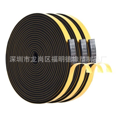 阻燃泡棉自粘密封条 CR氯丁橡胶发泡密封条eva泡沫密封条门窗缝隙图3