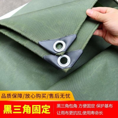 厂家直供加厚耐磨防雨布有机硅耐磨王抗撕扯老帆布蓬布防 雨布篷图2