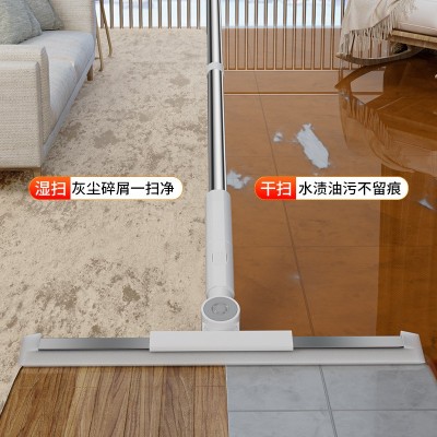 厂家多功能不沾头发刮水器地刮扫水家用卫生间浴室硅胶魔 术扫把图3
