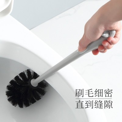 马桶刷无死角厕所刷子家用卫生间免打孔壁挂长柄洁厕刷清洁刷套装图3