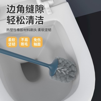 新品小猪马桶刷无死角软毛家用创意卡通马桶刷批发疏通器厕所刷图4