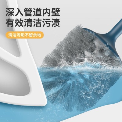 新品小猪马桶刷无死角软毛家用创意卡通马桶刷批发疏通器厕所刷图3