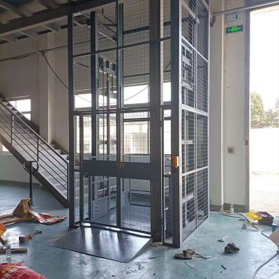 货梯升降机工厂车间货物上下楼用升降货梯液压升降平台 升降货梯图4