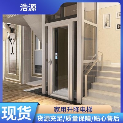 家用电梯复式室内外观光小型升降二层三层四五层别墅阁楼液压曳引图3