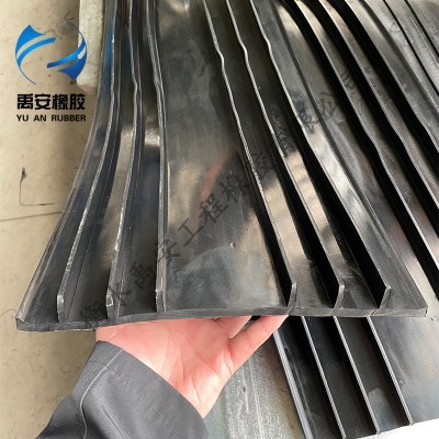 禹安中埋式橡胶止水带 地铁施工缝外贴式止水带 管廊钢边止水带图4