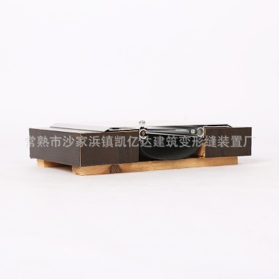 厂家供应铝合金建筑变形缝 金属盖板型外墙墙面变形缝SEM型伸缩缝图4