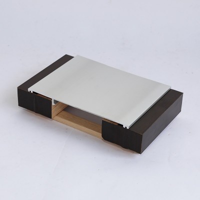 内墙变形缝IL1金属卡锁型内墙吊顶缝装置铝合金内墙IL1 伸缩缝批发图4