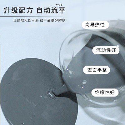 驱动电源线路板电器电子透明导热防水密封凝胶双组份有机硅 灌封胶图3