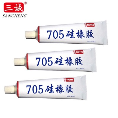 705全透明稀防水密封胶LED透镜补缝密封胶灯具硅橡胶防 水硅胶批发图4
