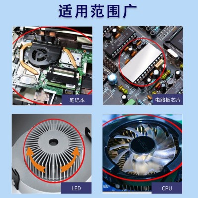 固耐特1~3w/m.k CPU散热膏LED铝基板导热绝缘耐高温散热导热硅脂图5