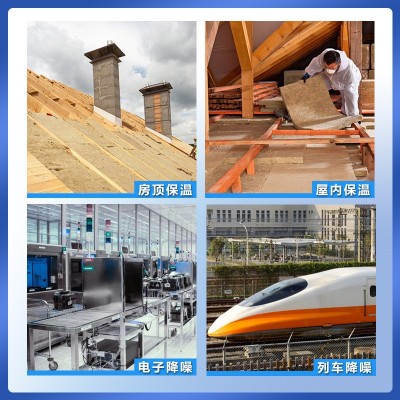 厂家直销批发建材建筑外墙隔热棉保温棉内墙隔音棉填充防火岩棉板图3