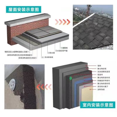 泡沫玻璃保温隔热板防火隔音阻燃A级耐火发泡陶瓷板外墙保温样品图4