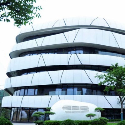 UHPC超高性能混凝土幕墙外墙挂板预制构件肌理板镂空挂板装饰材料图3