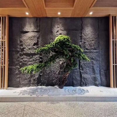 约5cm厚PU蘑菇石轻质文化石室内外墙别墅院墙pu石皮石板仿真石材图4
