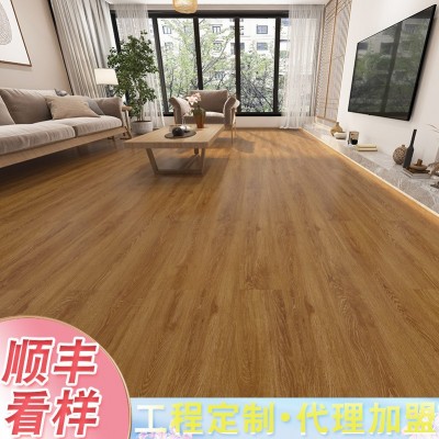 石晶地板新料SPC石塑地板现代奶油风家用酒店PVC锁扣防滑耐磨防水图2