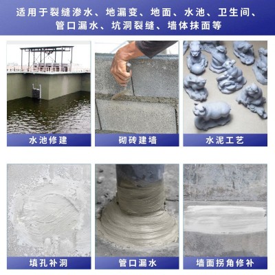 双虹防水快速堵漏王带水作业混凝土填补止漏补漏材料屋顶平图4