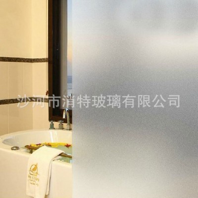 水磨砂玻璃油砂玻璃玉砂玻璃肌肤砂玻璃隔断淋浴房钢化玻璃图4