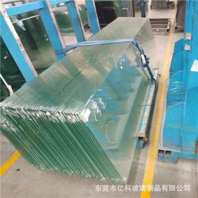 厂家直营钢化玻璃12MM强化白玻璃超白玻璃台面面板平板玻璃定做图3