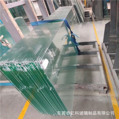 厂家直营钢化玻璃12MM强化白玻璃超白玻璃台面面板平板玻璃定做图5