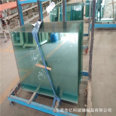 厂家直营钢化玻璃12MM强化白玻璃超白玻璃台面面板平板玻璃定做图2