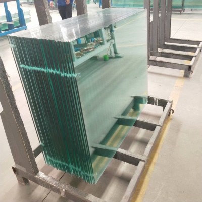 东莞亿科玻璃供应12MM钢化玻璃 12厘白玻 强化超白批发深加工原片图3