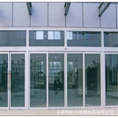 广东酒店自动感应门写字楼玻璃感应门门禁系统整套电动推拉门图4