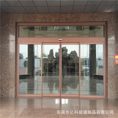 广东酒店自动感应门写字楼玻璃感应门门禁系统整套电动推拉门图3