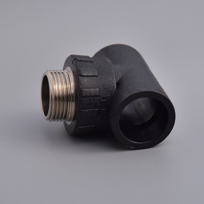 三通 PE外丝三通 hdpe螺纹外丝三通（外牙三通 ）pe给水管配件图3