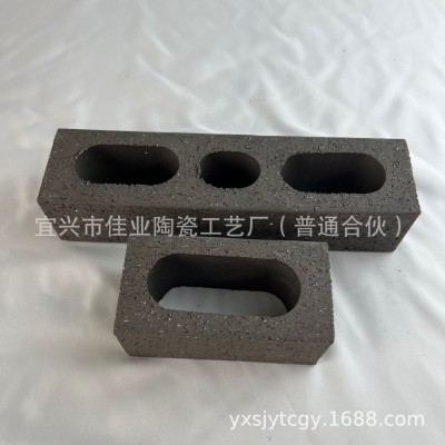 【厂家直销】光面/毛面白色多孔砌墙砖 镂空幕墙清水墙砖砌块图4