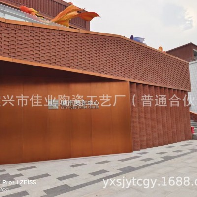 【厂家直销】光面/毛面白色多孔砌墙砖 镂空幕墙清水墙砖砌块图2