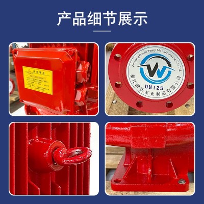 【定制】XBD立式消防泵室内消火栓加压给水泵全自动喷淋稳压水泵图4